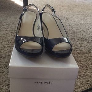 Nine West sexy stacked heel